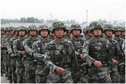 India vs China, Chinese People's Liberation Army (PLA)